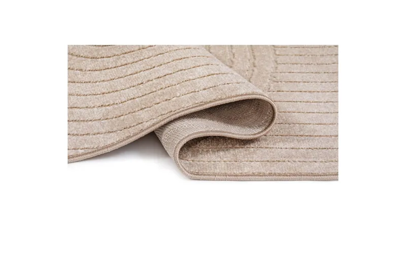 Wiltonteppe Hawaii Shape 240x240 cm, Lin, Linne - 240x240 cm, Lin, Linne - Tekstiler - Tepper & Matter - Store tepper