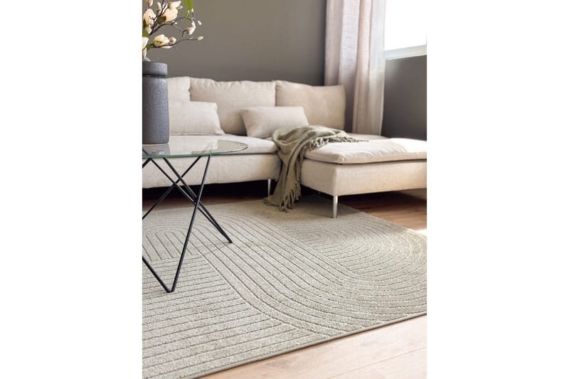 Wiltonteppe Hawaii Shape 240x340 cm, Grønn - 240x340 cm, Grønn - Tekstiler - Tepper & Matter - Utendørstepper