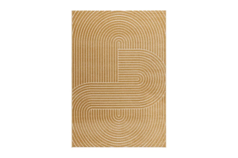 Wiltonteppe Hawaii Shape 240x340 cm, Gul, 240x340 cm, Gul