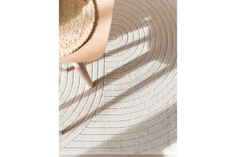 Wiltonteppe Hawaii Shape 240x340 cm, Krem - 240x340 cm, Krem - Tekstiler - Tepper & Matter - Utendørstepper