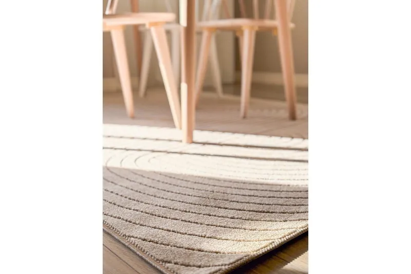 Wiltonteppe Hawaii Shape 240x340 cm, Lin, Linne - 240x340 cm, Lin, Linne - Tekstiler - Tepper & Matter - Utendørstepper