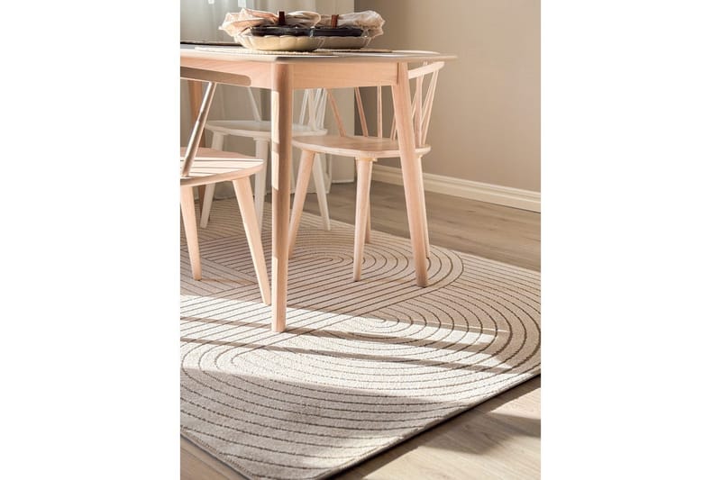 Wiltonteppe Hawaii Shape 240x340 cm, Lin, Linne - 240x340 cm, Lin, Linne - Tekstiler - Tepper & Matter - Utendørstepper