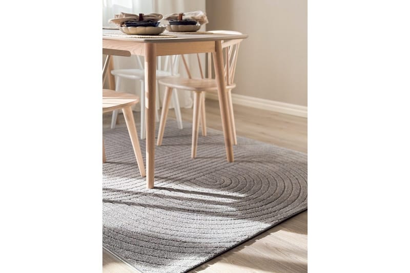 Wiltonteppe Hawaii Shape 280x280 cm, Grå - 280x280 cm, Grå - Tekstiler - Tepper & Matter - Store tepper