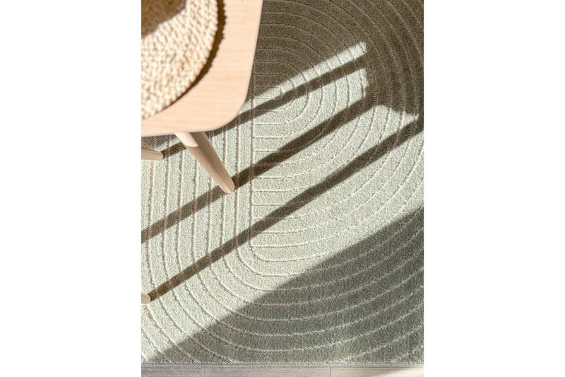 Wiltonteppe Hawaii Shape 280x280 cm, Grønn - 280x280 cm, Grønn - Tekstiler - Tepper & Matter - Utendørstepper