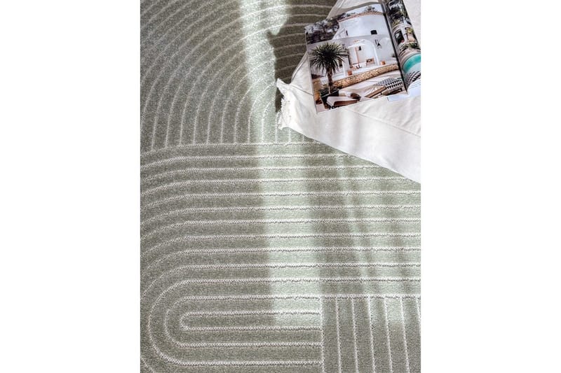 Wiltonteppe Hawaii Shape 280x280 cm, Grønn - 280x280 cm, Grønn - Tekstiler - Tepper & Matter - Utendørstepper