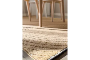 Wiltonteppe Hawaii Shape 280x280 cm, Gul - 280x280 cm, Gul - Tekstiler - Tepper & Matter - Utendørstepper