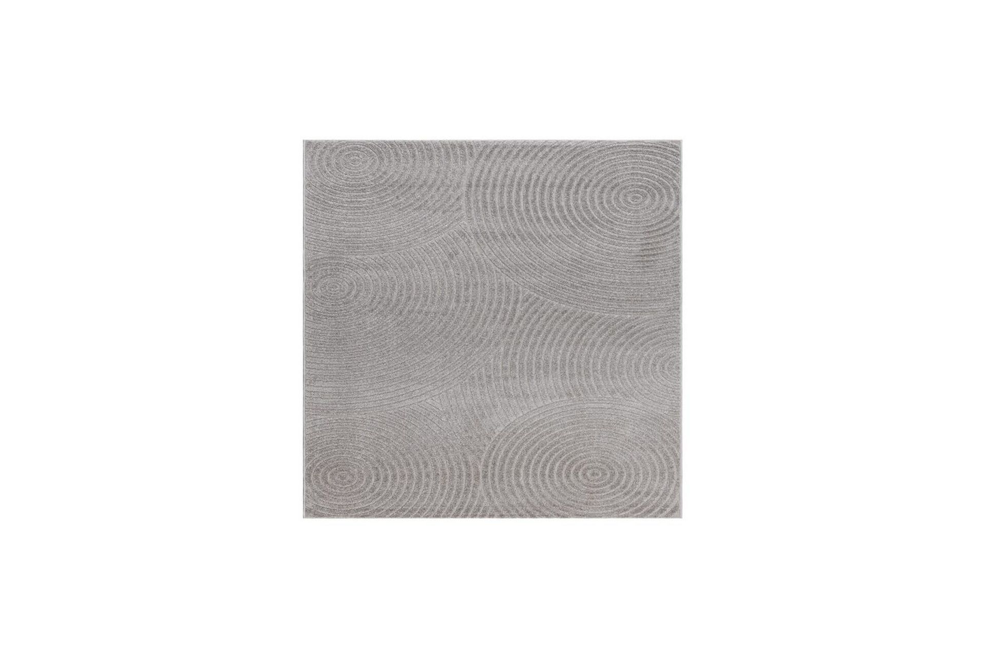 Wiltonteppe Hawaii Trend 200x200 cm, Grå - 200x200 cm, Grå