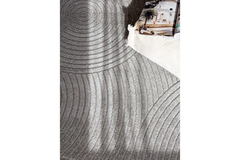 Wiltonteppe Hawaii Trend 200x200 cm, Grå - 200x200 cm, Grå - Tekstiler - Tepper & Matter - Utendørstepper