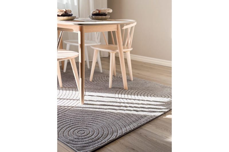 Wiltonteppe Hawaii Trend 200x200 cm, Grå - 200x200 cm, Grå - Tekstiler - Tepper & Matter - Utendørstepper