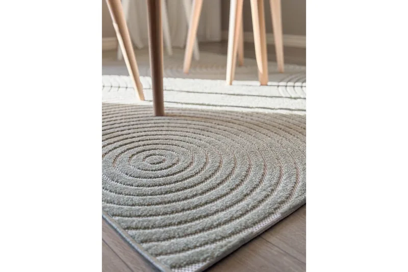 Wiltonteppe Hawaii Trend 200x200 cm, Grønn - 200x200 cm, Grønn - Tekstiler - Tepper & Matter - Utendørstepper