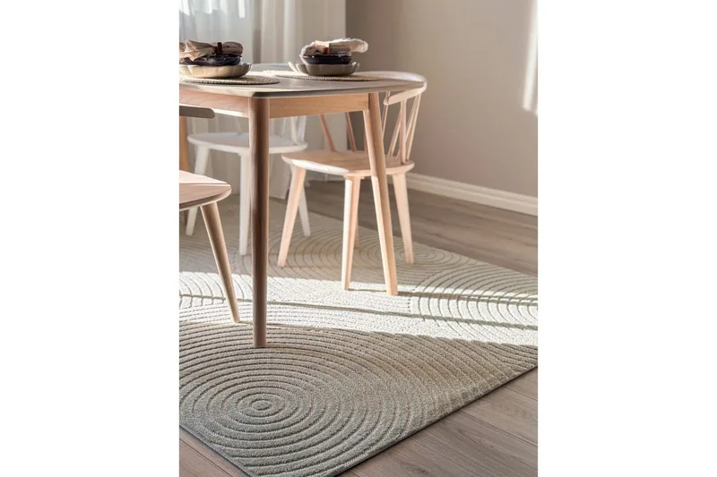 Wiltonteppe Hawaii Trend 200x200 cm, Grønn - 200x200 cm, Grønn - Tekstiler - Tepper & Matter - Utendørstepper