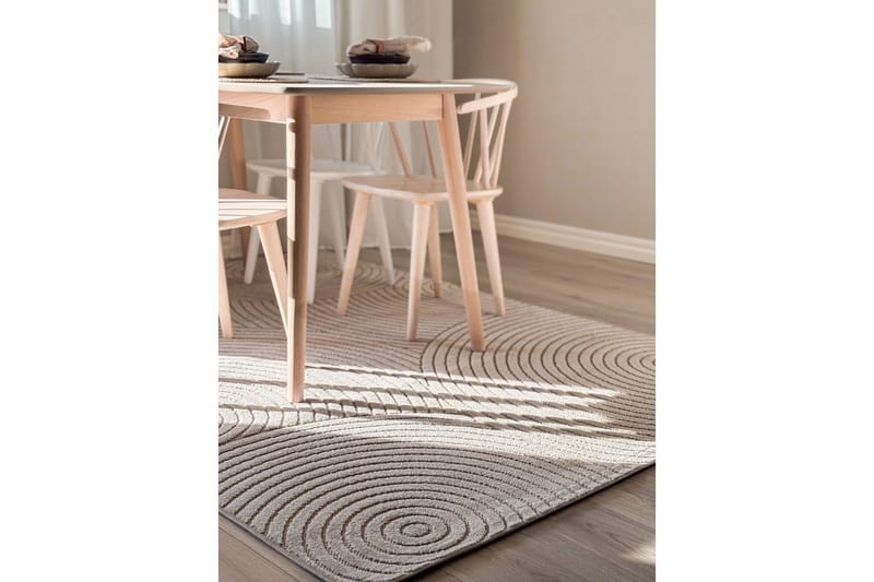 Wiltonteppe Hawaii Trend 200x200 cm, Lin, Linne - 200x200 cm, Lin, Linne - Tekstiler - Tepper & Matter - Utendørstepper