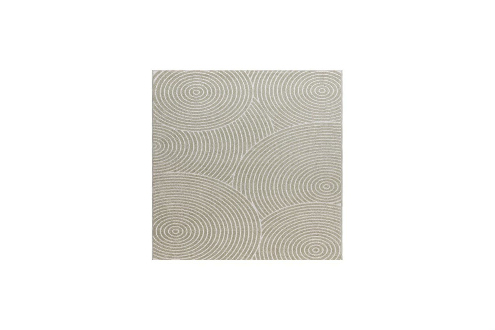 Wiltonteppe Hawaii Trend 240x240 cm, Grønn - 240x240 cm, Grønn