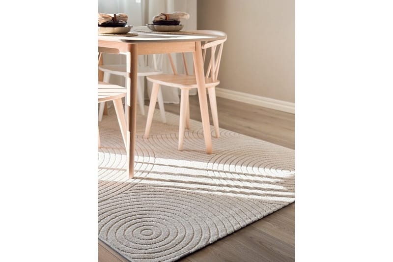 Wiltonteppe Hawaii Trend 240x340 cm, Krem - 240x340 cm, Krem - Tekstiler - Tepper & Matter - Utendørstepper