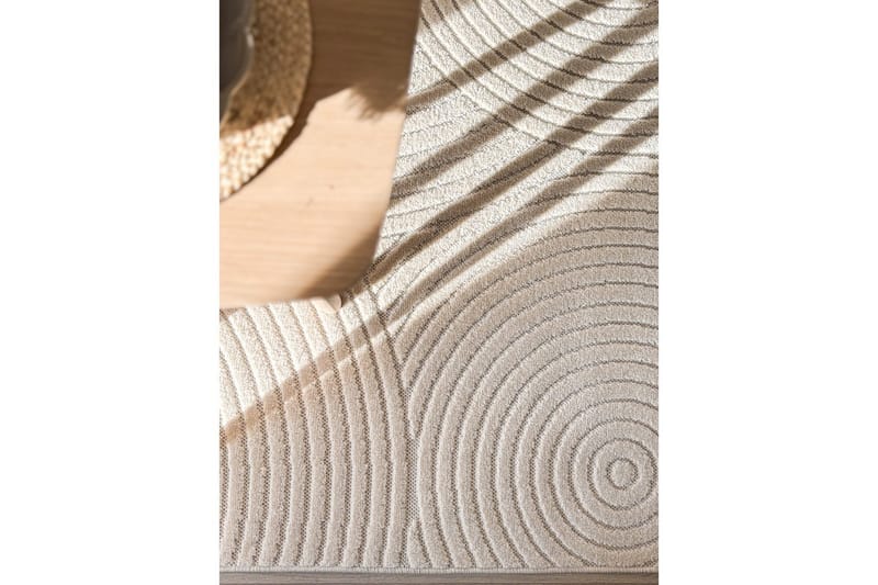 Wiltonteppe Hawaii Trend 240x340 cm, Krem - 240x340 cm, Krem - Tekstiler - Tepper & Matter - Utendørstepper