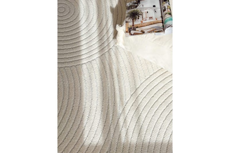 Wiltonteppe Hawaii Trend 240x340 cm, Krem - 240x340 cm, Krem - Tekstiler - Tepper & Matter - Utendørstepper
