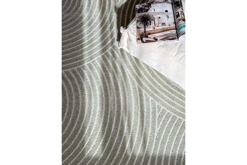 Wiltonteppe Hawaii Trend 280x280 cm, Grønn - 280x280 cm, Grønn - Tekstiler - Tepper & Matter - Store tepper