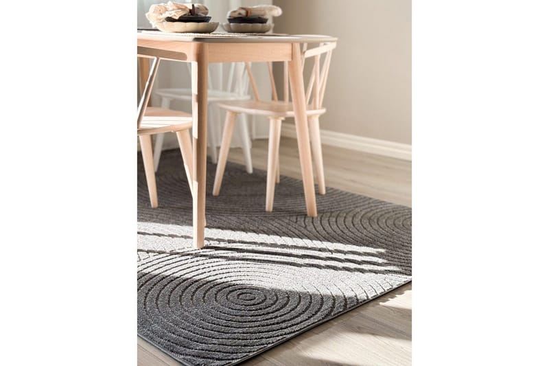 Wiltonteppe Hawaii Trend 280x280 cm, Grafitt - 280x280 cm, Grafitt - Tekstiler - Tepper & Matter - Store tepper