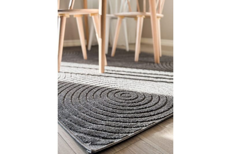 Wiltonteppe Hawaii Trend 280x280 cm, Grafitt - 280x280 cm, Grafitt - Tekstiler - Tepper & Matter - Store tepper