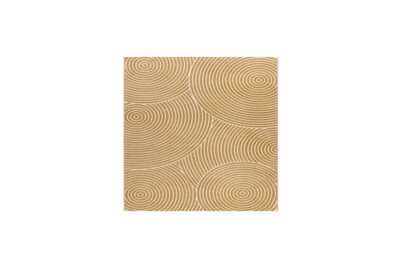 Wiltonteppe Hawaii Trend 280x280 cm, Gul - 280x280 cm, Gul - Tekstiler - Tepper & Matter - Store tepper