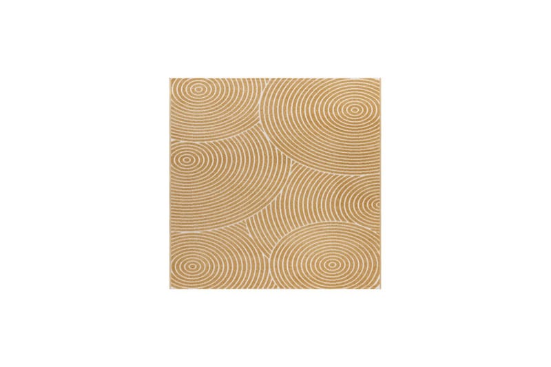 Wiltonteppe Hawaii Trend 280x280 cm, Gul - 280x280 cm, Gul - Tekstiler - Tepper & Matter - Utendørstepper