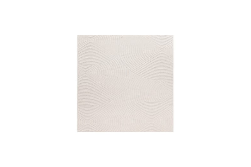 Wiltonteppe Hawaii Trend 280x280 cm, Krem - 280x280 cm, Krem - Tekstiler - Tepper & Matter - Utendørstepper