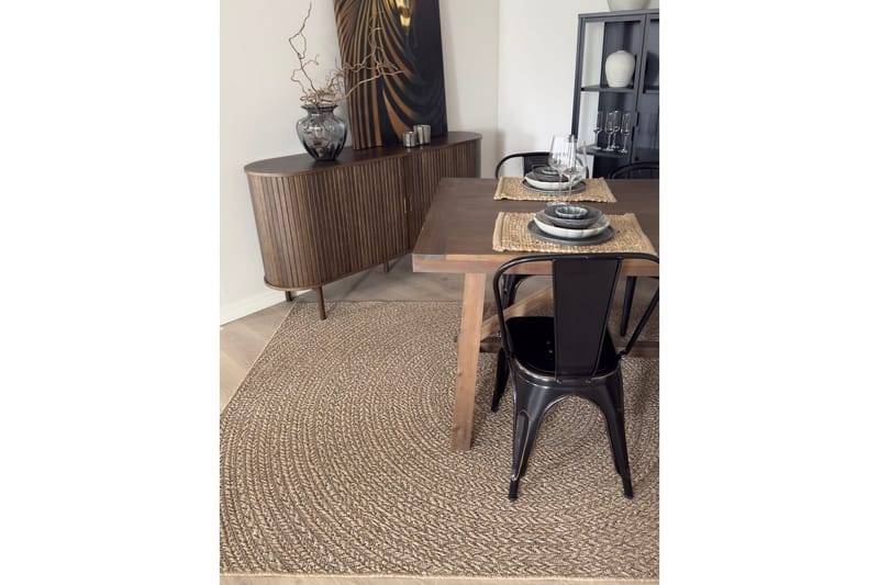 Wiltonteppe Natural Circle 280x380 cm - 280x380 cm - Tekstiler - Tepper & Matter - Utendørstepper