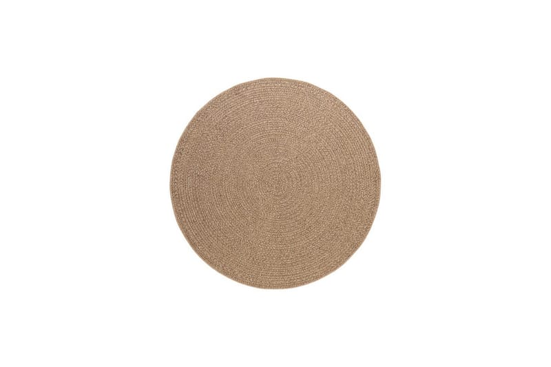 Wiltonteppe Natural Circle Rund 240x240 cm - 240x240 cm - Tekstiler - Tepper & Matter - Utendørstepper