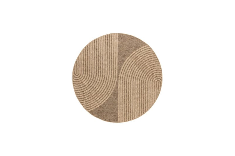 Wiltonteppe Natural Shape Rund 240x240 cm - 240x240 cm - Tekstiler - Tepper & Matter - Utendørstepper