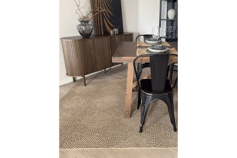 Wiltonteppe Natural Square 200x200 cm - 200x200 cm - Tekstiler - Tepper & Matter - Utendørstepper