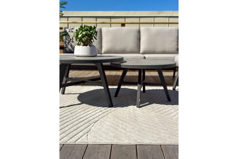 Wiltonteppe Orlando Modern 160x230 cm, Grå - 160x230 cm, Grå - Tekstiler - Tepper & Matter - Utendørstepper