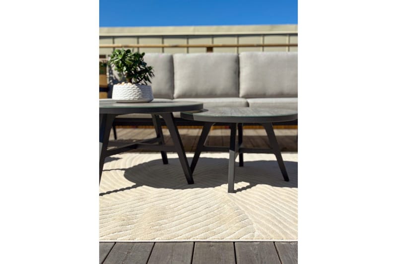 Wiltonteppe Orlando Modern 160x230 cm, Natur - 160x230 cm, Natur - Tekstiler - Tepper & Matter - Utendørstepper