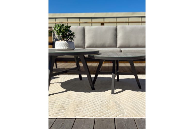Wiltonteppe Orlando Modern 200x290 cm, Natur - 200x290 cm, Natur - Tekstiler - Tepper & Matter - Utendørstepper