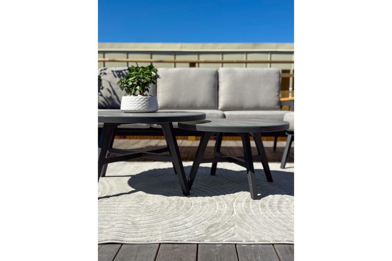 Wiltonteppe Orlando Zen 200x290 cm, Grå - 200x290 cm, Grå - Tekstiler - Tepper & Matter - Utendørstepper