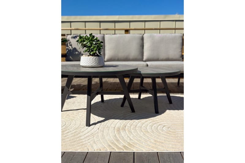 Wiltonteppe Orlando Zen 240x340 cm, Jute - 240x340 cm, Jute - Tekstiler - Tepper & Matter - Utendørstepper