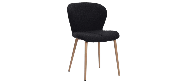 Tuktut Spisestol, Svart