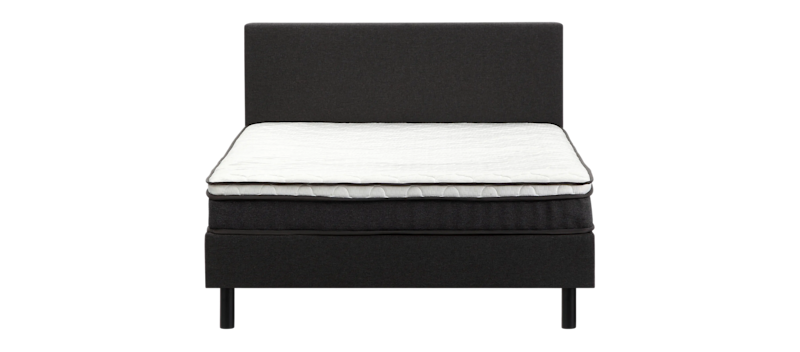 Divine Komplett Sengpakke 160x200 cm, Mørkgrå