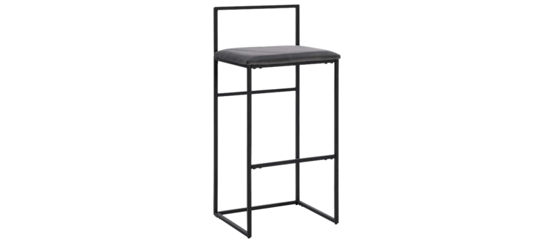 Pan Barstol 93 cm, Svart