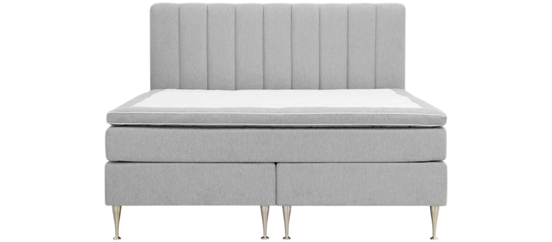 Hilton High Komplett Sengpakke 180x200 cm, Grå