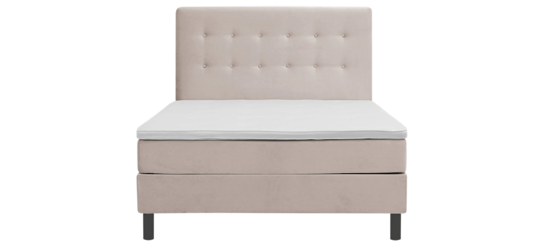 Dream Komplett Sengepakke 120x200 cm Knapper, Beige